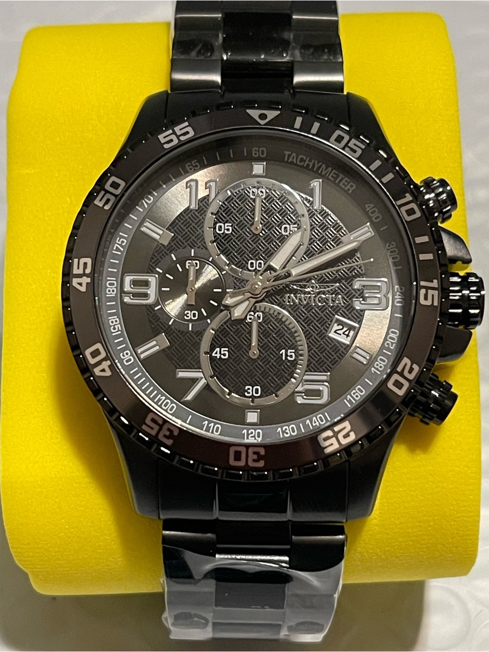 Invicta Specialty Mach Gala Men's Watch - 48mm. Black (69815) New